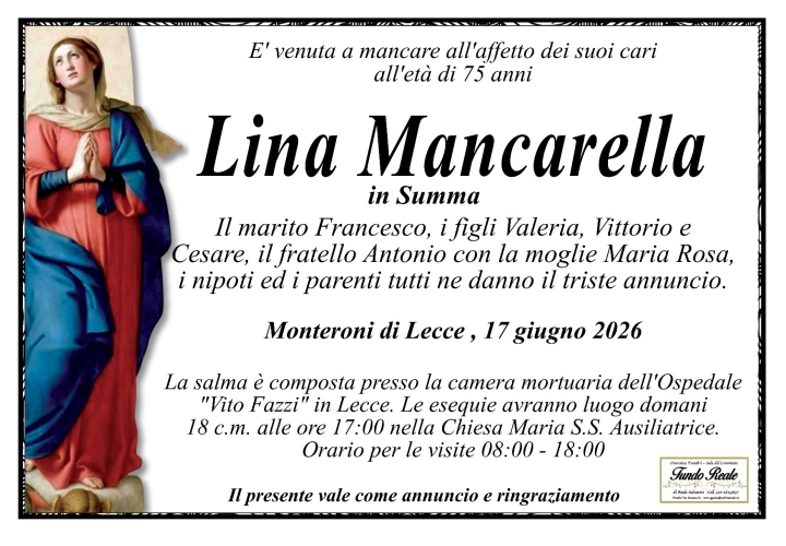Mancarella Lina